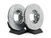 ES#3157889 - K894 - Power Stop Z23 Evolution Sport Rear Brake Kit (256mm) - A direct-fit upgrade with drilled & slotted zinc-plated rotors and low-dust carbon-fiber ceramic pads. - Power Stop - Audi