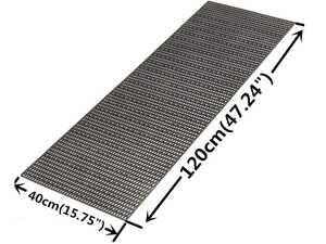 ES#4668531 - 51110139106 - Universal ABS Grille Plastic 47.2"x15.7"x0.16"  - Cut to fit for multiple applications Honeycomb design - Bremmen Parts - MINI