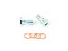 ES#4635698 - 034-303-0015 - Stainless Steel Braided Line Kit - Features telfon linings, stainless steel braided reinforcement, and a protective black PVC covering. - 034Motorsport - Audi