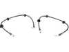 ES#4635698 - 034-303-0015 - Stainless Steel Braided Line Kit - Features telfon linings, stainless steel braided reinforcement, and a protective black PVC covering. - 034Motorsport - Audi