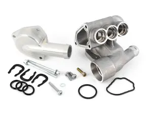 Cast Aluminum Thermostat Housing Kit 