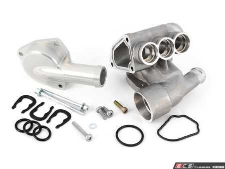 ES#3553464 - 462-121-vr-aaaKT - Cast Aluminum Thermostat Housing Kit  - Replace your inferior plastic housings - iABED Industries - Volkswagen