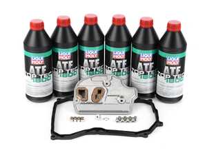 ES#3183444 - 09G398001KT - 6-Speed Automatic Transmission Service Kit - Featuring Liqui-Moly Top Tec ATF 1800 fluid and Meistersatz filter - Assembled By ECS - Volkswagen