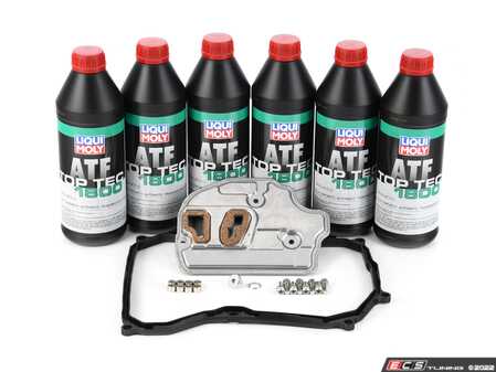 ES#3183444 - 09G398001KT - 6-Speed Automatic Transmission Service Kit - Featuring Liqui-Moly Top Tec ATF 1800 fluid and Meistersatz filter - Assembled By ECS - Volkswagen