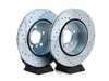 ES#4667098 - WGTH1-31087 - Rear Brake Kit R1 Concepts E Line Ceramic Slotted And Drilled - F10 535 - (NO LONGER AVAILABLE) - Featuring R1 Concepts Rotors, and Pads - R1 Concepts - 