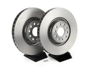 Front UV Coated Brake Rotors - Pair (340x30)
