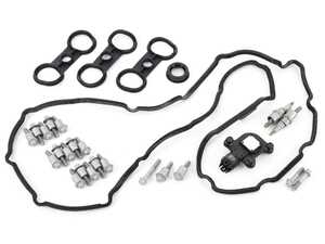 ES#4465425 - 11377524879bKT - Eccentric Shaft Sensor Kit - Includes a new sensor as well as valve cover and eccentric gaskets for a complete service - Assembled By ECS - BMW