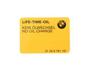 ES#2674172 - 01399791197 - STICK-ON LABEL - Genuine MINI - 