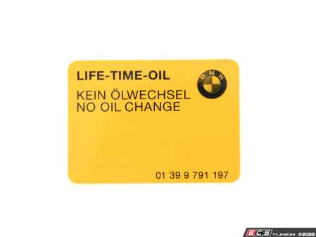ES#2674172 - 01399791197 - STICK-ON LABEL - Genuine MINI - 
