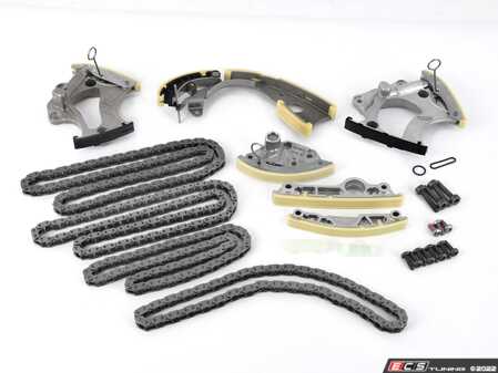 ES#4159771 - 079109469ALKT3 - Timing Chain Kit - Ultimate - Includes new tensioners, guide rails, chains, & securing hardware to service your timing chain - Assembled By ECS - Audi