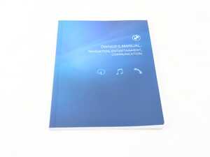 ES#4635784 - 01405A6B281 - OWNER'S HANDBOOK, NAV & INFO - Genuine BMW - BMW