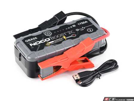 ES#4389654 - GBX55 - Boost X UltraSafe Lithium 1750 Amp Jump Starter - NOCO - X for Extreme - Boost X is the next generation in jump packs with an all-new design and more powerful jump starts. This 12V battery jumper will jump gas vehicles up to 7.5L and diesel engines up to 5.0L. - NOCO - Audi BMW Volkswagen Mercedes Benz MINI Porsche