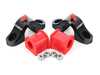 ES#4656973 - 016937la01KT - E46 Billet Front Sway Bar Brackets W/Poly Bushings - Pair  - For E46 23mm OEM Front Sway Bar - ECS - BMW