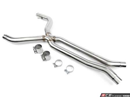 ES#4668699 - D660-0094 - High Flow Exhaust Mid-Pipes - Introduces a more aggressive tone and an increase in volume over the stock system while retaining the factory muffler! - Dinan - BMW