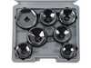 ES#4362579 - 13270 - 3/8" Low Profile Oil Filter Socket Set (24mm-36mm) - Contains 7 of the most popular size filter cartridge sockets - Lisle - Audi BMW Volkswagen Mercedes Benz MINI Porsche