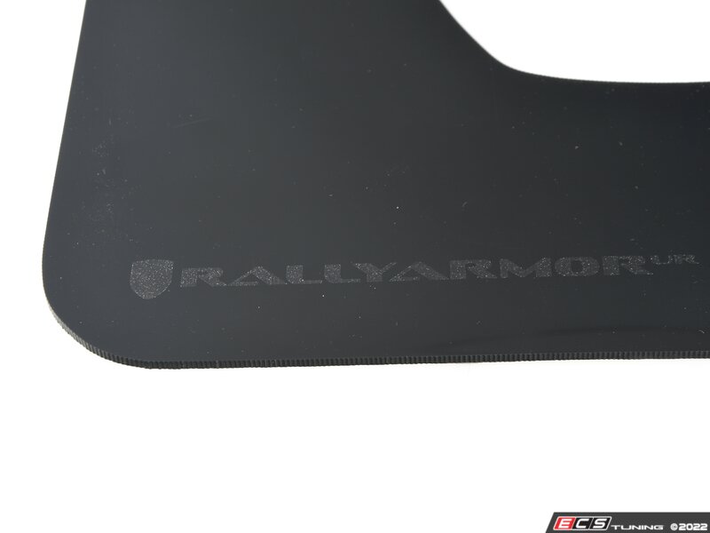 Rally Armor 2026 Honda Passport Black UR Mudflap - Metallic Black Logo