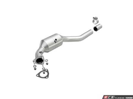 ES#3244584 - 49929 - Stainless Steel Catalytic Converter - Right - Bolt On Pre Converter and Midbed - Magnaflow - Porsche