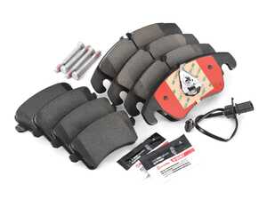 ES#4493039 - 8k0698151h2KT - Front & Rear Premium Ceramic Brake Pad Kit - Brembo NAO Ceramic pads are designed to deliver improved comfort and reduced pad wear - Brembo - Audi