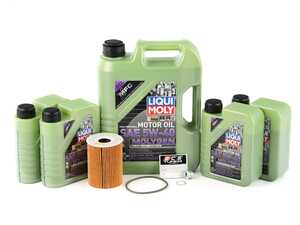 ES#3675490 - 948107222000KT2 - Liqui Moly Molygen Oil Service Kit (5w-40) - Includes Hengst filter and Liqui Moly Molygen New Generation A40 Spec oil - Assembled By ECS - Porsche