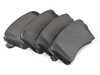 ES#4493039 - 8k0698151h2KT - Front & Rear Premium Ceramic Brake Pad Kit - Brembo NAO Ceramic pads are designed to deliver improved comfort and reduced pad wear - Brembo - Audi