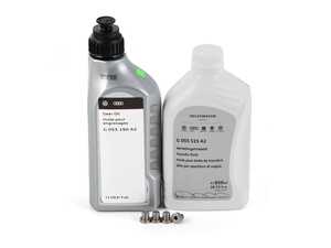 ES#4620164 - g055190a2KT - Rear Differential Service Kit - Complete kit with Genuine fluids and drain plugs to service your rear differential - Genuine Volkswagen Audi - Audi