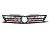 ES#3220672 - 5C6853651PRED - GLI Facelift Grille - With Red Strip - Black honeycomb with red strip and badge holders - Bremmen Parts - Volkswagen