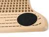 ES#1875981 - 51472152353 - F07 Front All-Weather Mat - Beige - All weather protection for your BMW - Genuine BMW - BMW