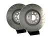ES#4820752 - mk7glifbsKT - Front Brake Service Kit (340x30) - Features Brembo Cross Drilled Rotors And Brembo NAO Ceramic pads - Assembled By ECS - Audi Volkswagen