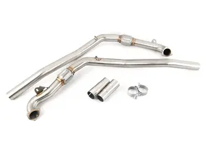 B9 S4/S5 Downpipe & Resonator Delete Kit