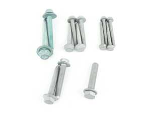 ES#2594692 - N10558002KT1 - Subframe Stretch Bolt Kit - All the basic subframe stretch bolts you'll remove when lowering your front subframe - Genuine Volkswagen Audi - Volkswagen