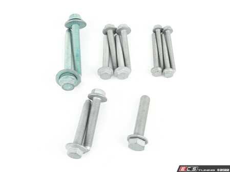ES#2594692 - N10558002KT1 - Subframe Stretch Bolt Kit - All the basic subframe stretch bolts you'll remove when lowering your front subframe - Genuine Volkswagen Audi - Volkswagen