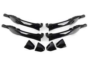 ES#4136131 - ZAW071600TDSP - Black Optic Door Handle Kit - Give your Audi the aggressive back optic look - Genuine Volkswagen Audi - Audi