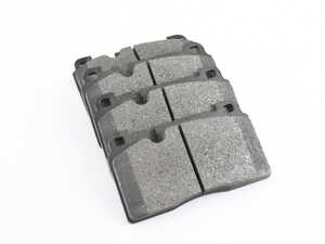 ES#4491360 - 8R0698151D - Premium Low-Met OE Equivalent Pad - Front - Quality brake pads from an original equipment supplier - Brembo - Audi Porsche