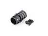 ES#4667133 - 018900la03KT - MK6 / MK7 Jetta 1.4T Silicone Turbo Outlet Hose Kit - Black - Improve airflow and reduce restrictions with our High Flow Turbo Outlet Hose Kit! - ECS - Volkswagen