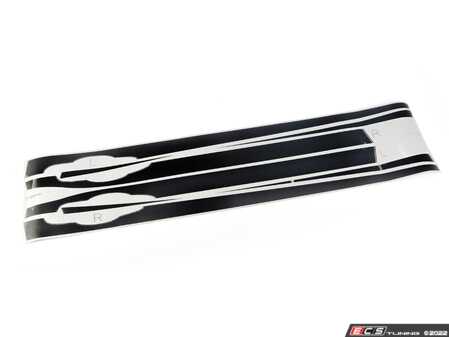 ES#3134346 - 51142406751 - F36 Black & Grey Racing Strips - Add That Sleek Racing Strip to your 4 series Grand Coupe - Genuine BMW - BMW