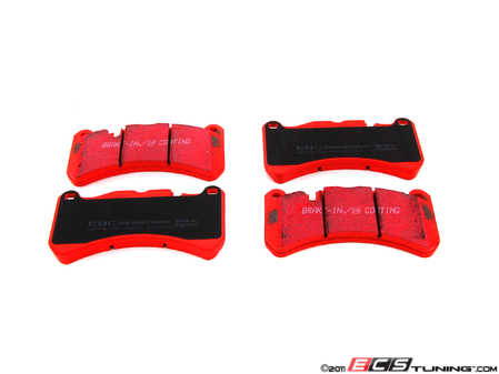ES#520387 - DP31591C - Front Redstuff Ceramic Performance Brake Pad Set - High performance street pad featuring Kevlar technology - EBC - Mercedes Benz