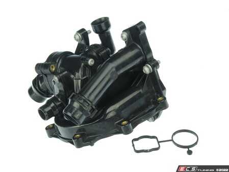 ES#4669273 - 06K121111P - Thermostat Housing - Includes thermostat and housing gasket - URO - Volkswagen