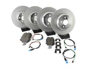ES#4643126 - 34216860925frKT - OE Brake Service Kit (Front and Rear) - OE Brake service kit including front and rear pads, rotors, and wear sensors. - Genuine BMW - BMW