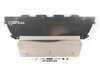 ES#3411957 - 019207ecs01KT - Audi B9 A4/S4/A5 Engine Street Shield Aluminum Skid Plate - Protect your vehicle's plastic oil pan with this 4mm thick aluminum skid plate - ECS - Audi