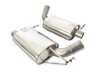 ES#4159390 - SSXVW608 - 3" Cat-Back Exhaust System - Resonated - Get that Exhaust tone you've been looking for! Features 3" construction with 4" Polished "GT100" style tips. - Milltek Sport - Volkswagen