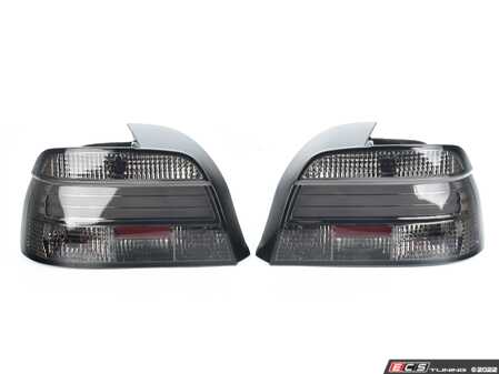 ES#4492528 - LTE3901GLEDTM - LED Tail Lights - Chrome Housing/Smoke Lens - E39 Sedan - Comes with 1 pair of chrome housing smoke lens LED tail lights - Spec-D Tuning - BMW