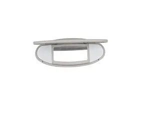 Sun Visor / Mirror Illumination Section Only Hellu Gray (HellGrau) Light Gray - Priced Each 