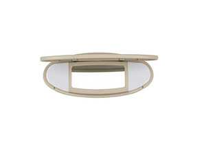 ES#4669452 - 51167361845 - Sun Visor / Mirror Illumination Section Only Light Beige - Priced Each  - Replace your broken or missing visor mirror section - Bremmen Parts - MINI