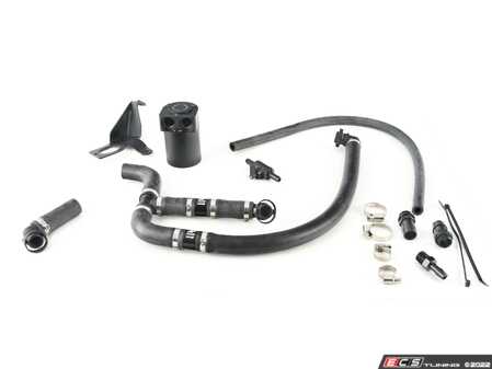 ES#4141537 - MMBCCS418PBE - Mishimoto Oil Catch Can Kit  - Give the 3.0T TFSI powering your 2018+ Audi S4 or S5 the extra layer of defense that it needs - Mishimoto - Audi