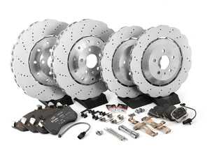ES#4475487 - 4g0615301ah5KT - Front and Rear Brake Service Kit  - Complete kit to service the front and rear brakes. - Genuine Volkswagen Audi - Audi