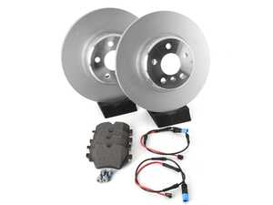 ES#4643091 - 34116860907kt2KT - Genuine Brake Rotor Service Kit - OE brake kit with pads. rotors, and wear sensors. - Genuine BMW - BMW