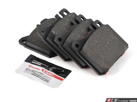 ES#4485381 - 0054204520 - Front Brake Pad Set - Ceramic - Ceramic composite developed to meet low dust & noise requirements - Brembo - Mercedes Benz