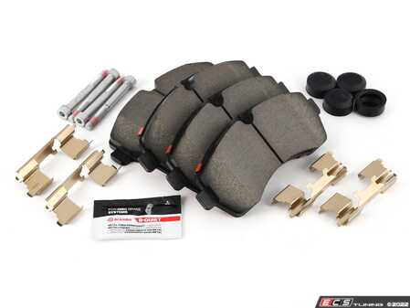 ES#4486878 - 9064210300 - Front Brake Pad Set - Ceramic - Ceramic composite developed to meet low dust & noise requirements - Brembo - Mercedes Benz