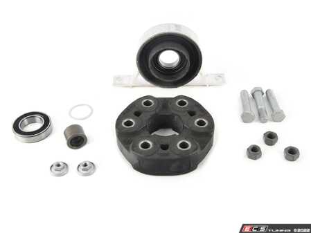 ES#4666775 - 26122282495KT - Driveshaft Service Kit - E46 M3 - Genuine BMW - Contains new center mount, flex disk and required hardware for a fresh driveshaft overhaul! - Assembled By ECS - BMW