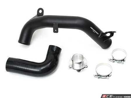 ES#4673564 - 48.02.49 - HI-FLO Turbo Discharge Conversion - Black - Remove serious restriction from the discharge side of the turbocharger - Neuspeed - Audi Volkswagen